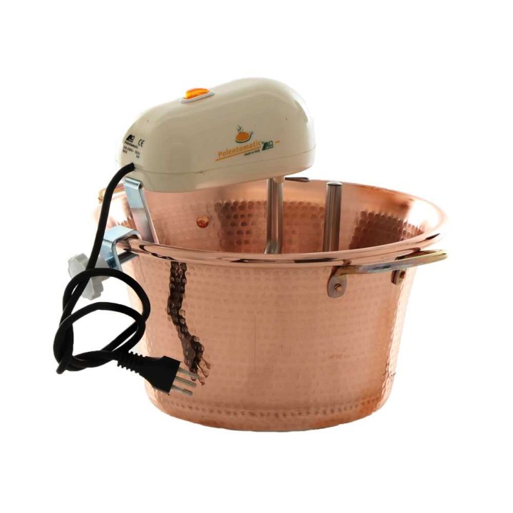 LAR POLENTAMATIC sähköinen kuparipata, 6,5 l, 8 W, induktiokäyttöön