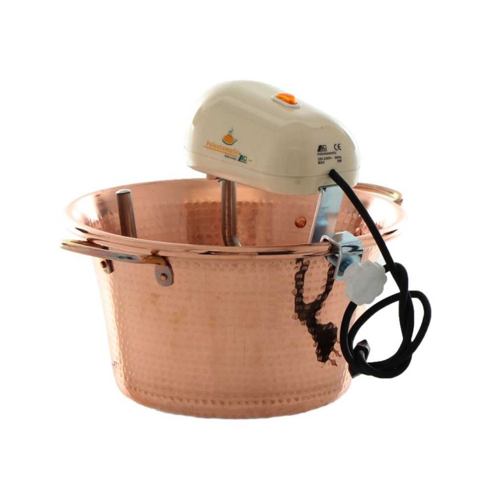 LAR POLENTAMATIC sähköinen kuparipata, 6,5 l, 8 W, induktiokäyttöön