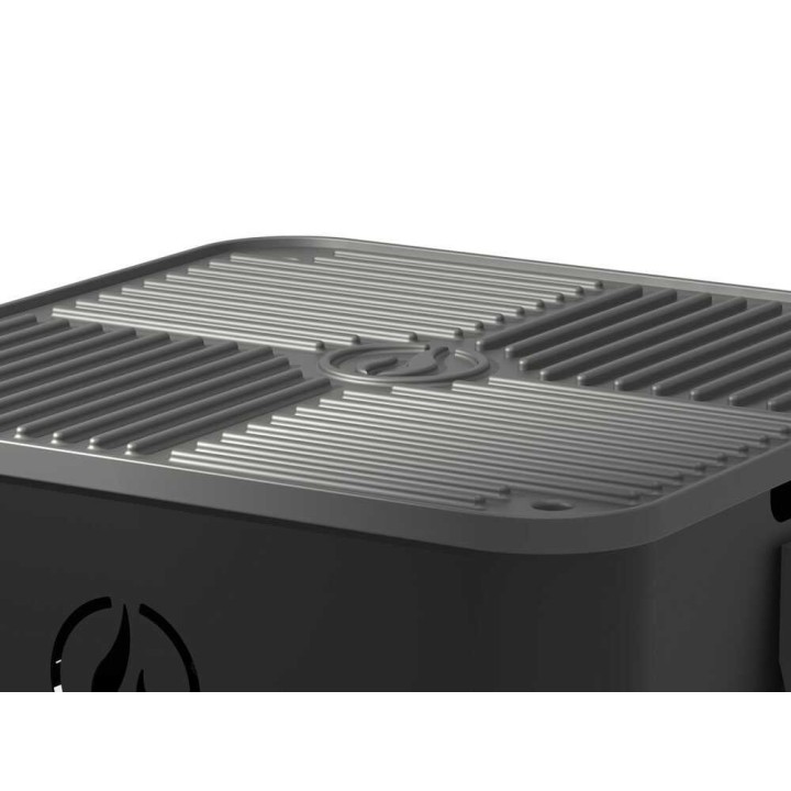 Linea VZ Happy Nero pellettigrilli, Ø 35 cm, 1 225 cm²