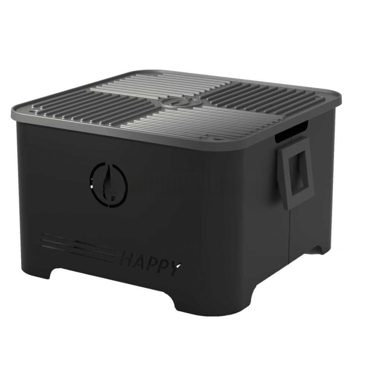 Linea VZ Happy Nero pellettigrilli, Ø 35 cm, 1 225 cm²