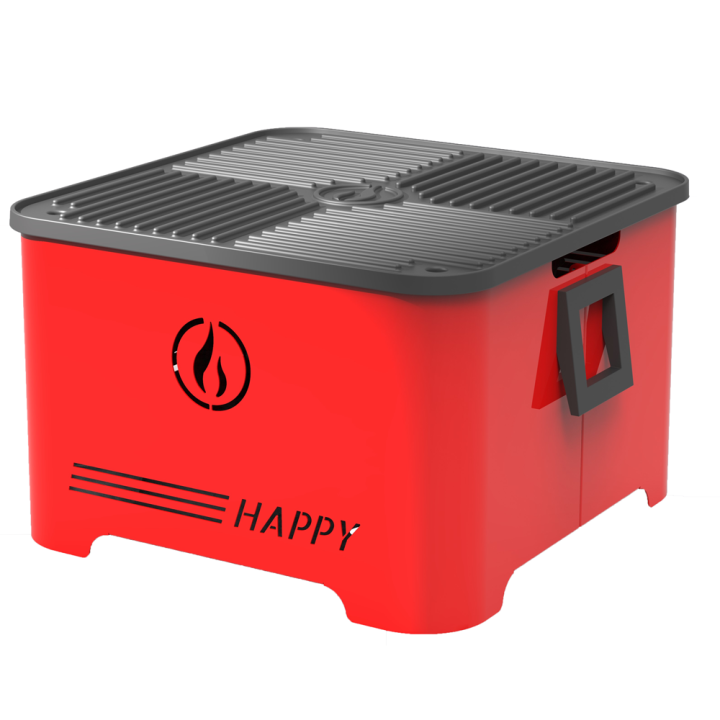 Linea VZ Happy punainen pellettigrilli 35 cm 1 225 cm