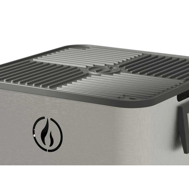Linea VZ HAPPY inox pellettigrilli, Ø 35 cm, 10 kg