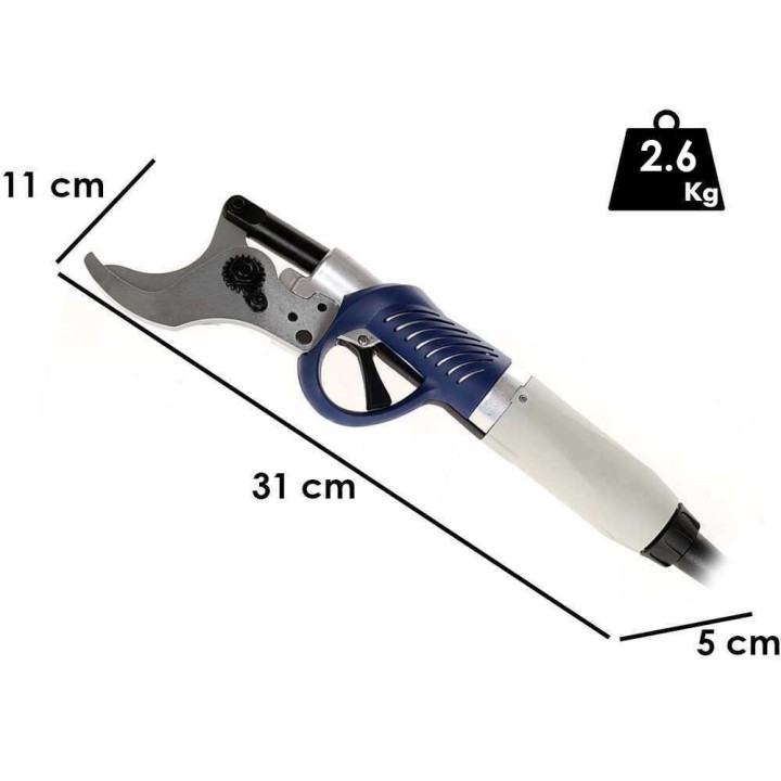 BullMach ARTEMIS 45 PRO akkukäyttöiset oksasakset, 36 V, 4 Ah