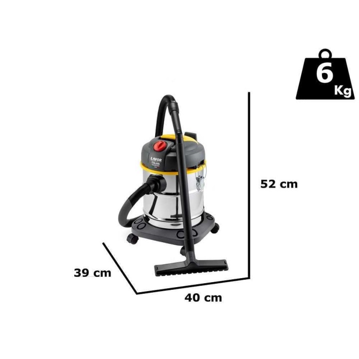 Lavor WTP 20 X märkä-kuivaimuri, 20 l, 1 600 W