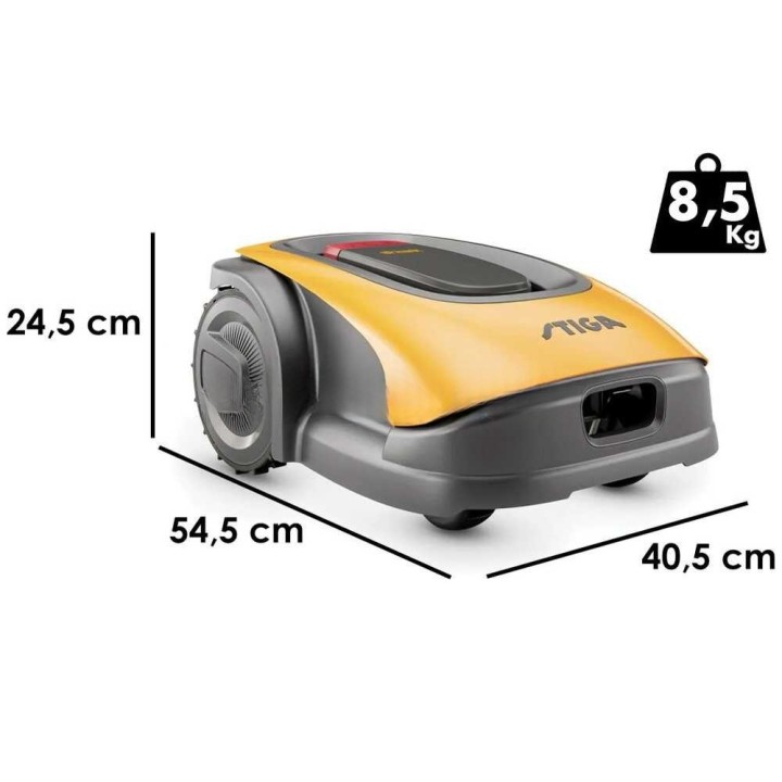 STIGA A 1500 robottiruohonleikkuri, 5 Ah, GPS, ilman rajakaapelia