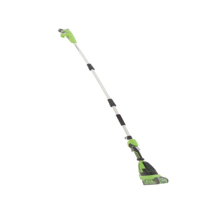 Greenworks G40PSFK2 -akkupylväsleikkuri, 40 V, 2 Ah, 270 cm rescue 玩北京赛车