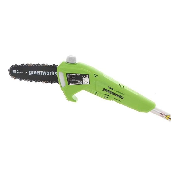 Greenworks G40PSFK2 -akkupylväsleikkuri, 40 V, 2 Ah, 270 cm rescue 玩北京赛车