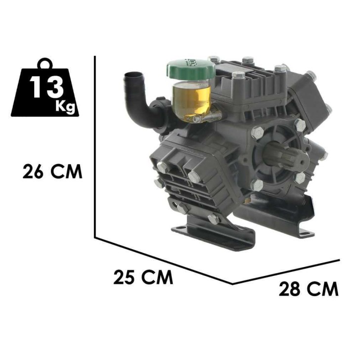 UDOR KAPPA 65 1C kalvopumppu traktoriin, 67 l/min, 40 bar, 6,5 HP