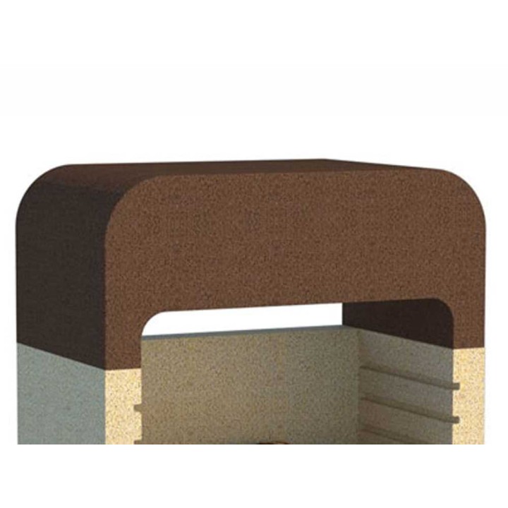 Linea VZ Monopoli puu- ja hiiligrilli, betoni, 67 × 40 cm