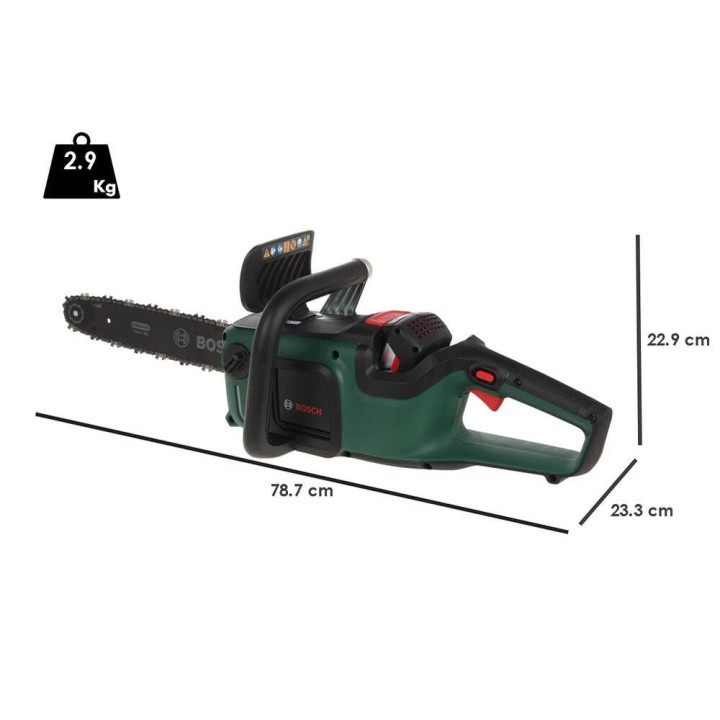 Bosch AdvancedChain 36V-35-40 akkukäyttöinen ketjusaha, 36 V, 35 cm