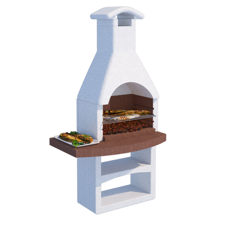 Linea VZ Treviso hiiligrilli sementti 67 40 cm