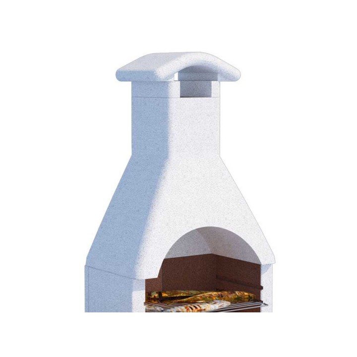 Linea VZ Treviso hiiligrilli, sementti, 67 × 40 cm
