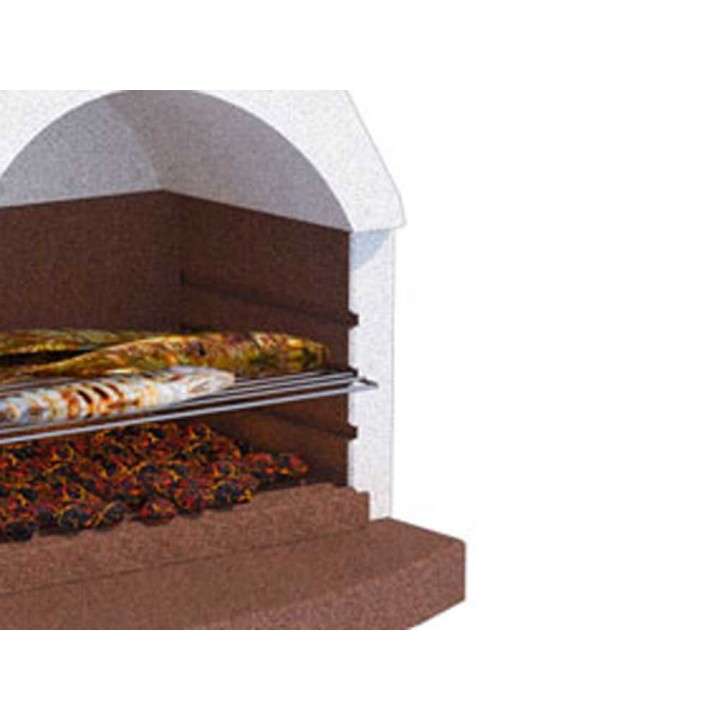 Linea VZ Treviso hiiligrilli, sementti, 67 × 40 cm