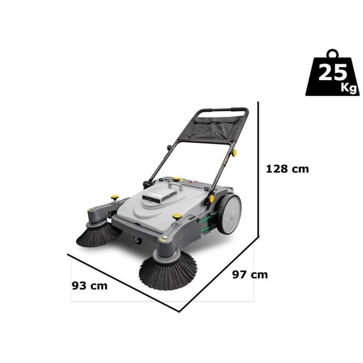 Lavor BSW 950 MF työnnettävä lakaisukone, 95 cm, 45 l