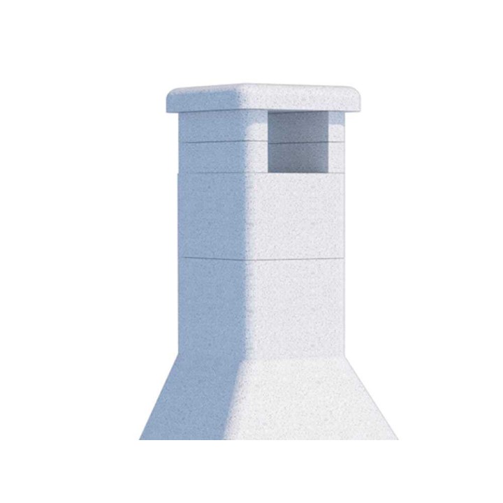 Linea VZ Vulcano muurattu puu- ja hiiligrilli, 88,5 × 40 cm, 670 kg