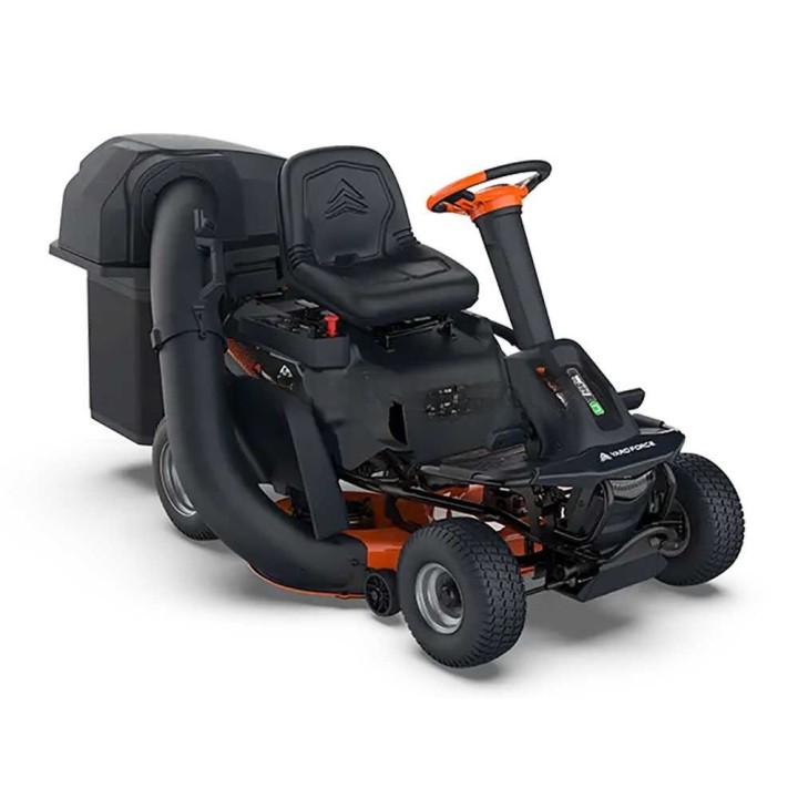 Yard Force E559 akkukäyttöinen ajoleikkuri, 56 V, 96 cm, keruu ja silppuleikkuu