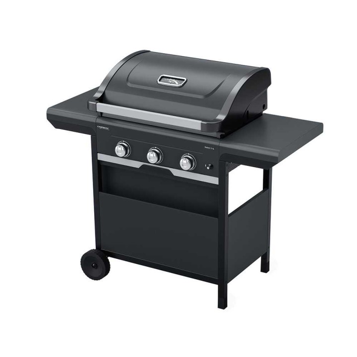 Campingaz Select 3 L -kaasugrilli, 3 poltinta, 62,5 × 40 cm, valurautaritilä