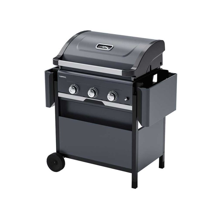 Campingaz Select 3 L -kaasugrilli, 3 poltinta, 62,5 × 40 cm, valurautaritilä