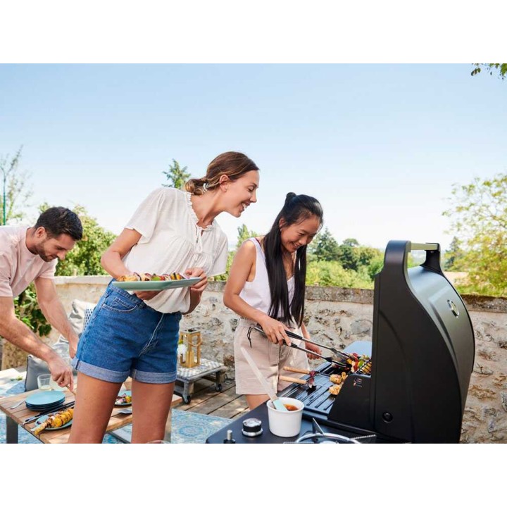 Campingaz Compact 3 LS kaasugrilli, 3 poltinta, 7,5 kW, 61 × 35 cm