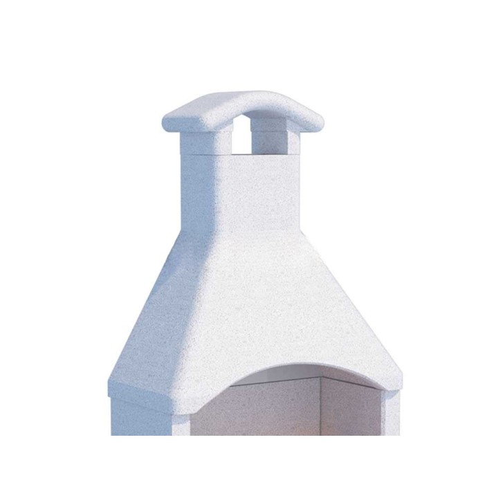 Linea VZ Tremiti muurattu grilli puulle ja hiilelle, 67 × 40 cm