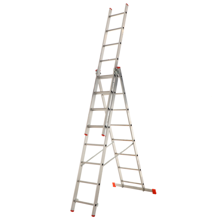 S T P EXPORT teleskooppitikas 3 8 askelmaa alumiini 4 50 m 150 kg