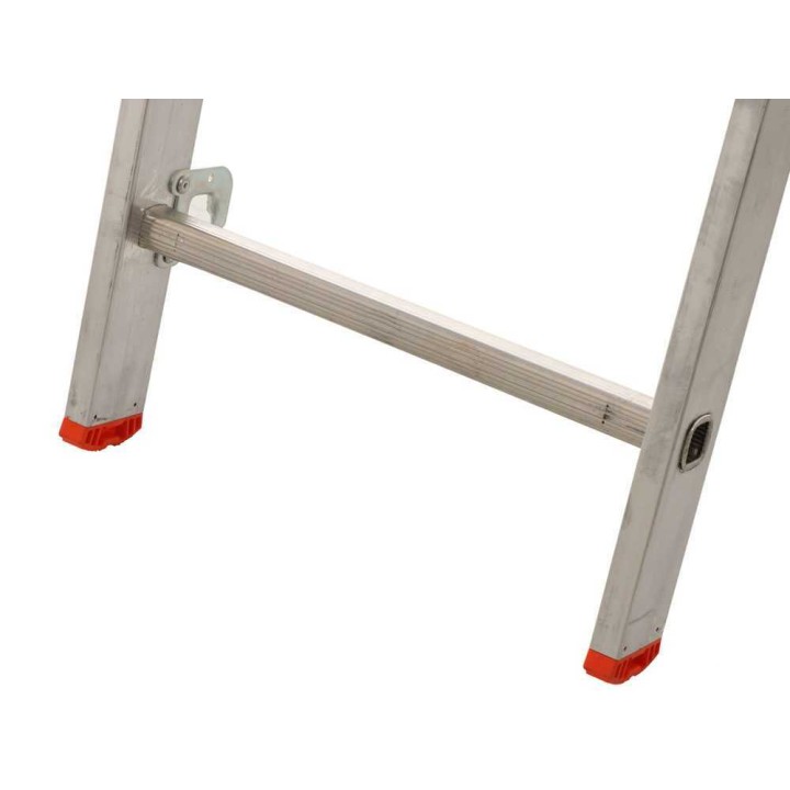 S.T.P. EXPORT teleskooppitikas, 3 × 8 askelmaa, alumiini, 4,50 m, 150 kg