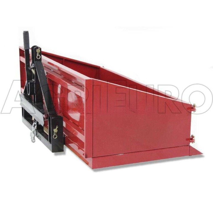 GeoTech Pro TB180 kippilava traktoriin, 550 l, 700 kg, 180 cm