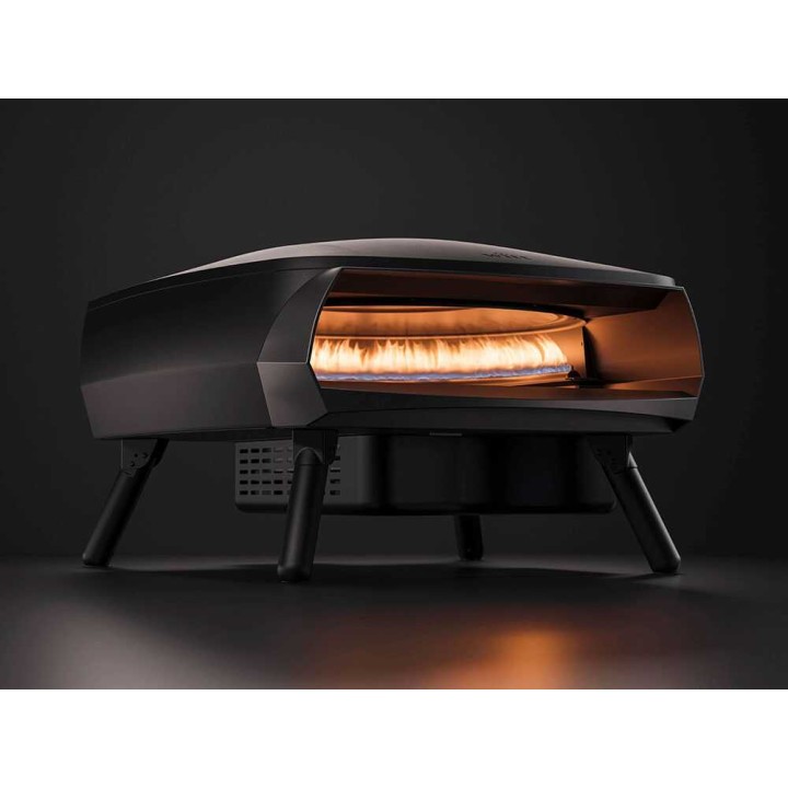 Witt Etna Fermo -kaasupizzauuni, musta, 8,5 kW