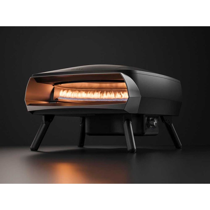Witt Etna Fermo -kaasupizzauuni, musta, 8,5 kW