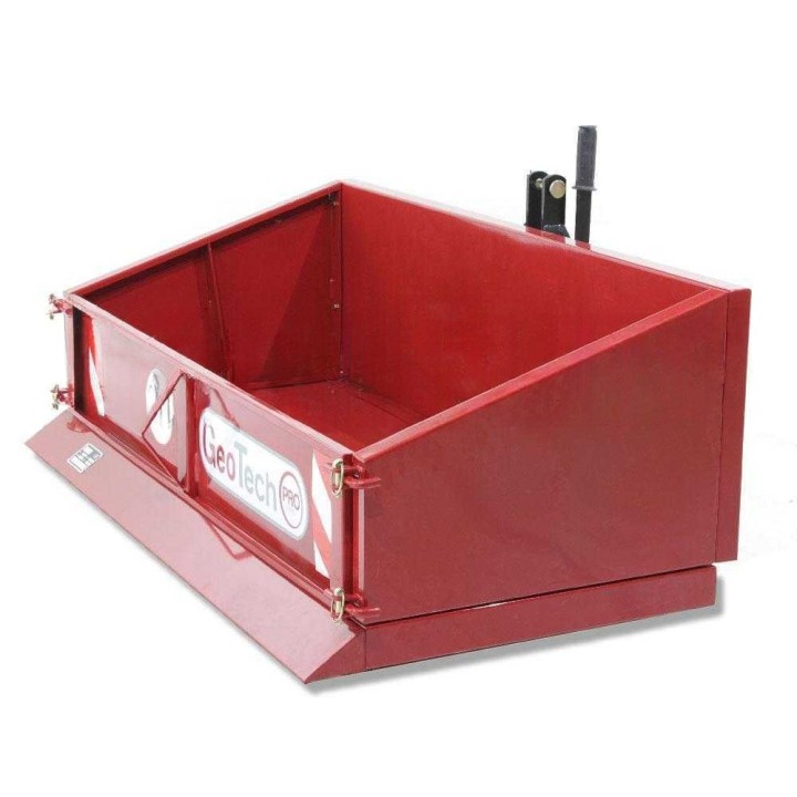 GeoTech Pro TB180 kippilava traktoriin, 550 l, 700 kg, 180 cm