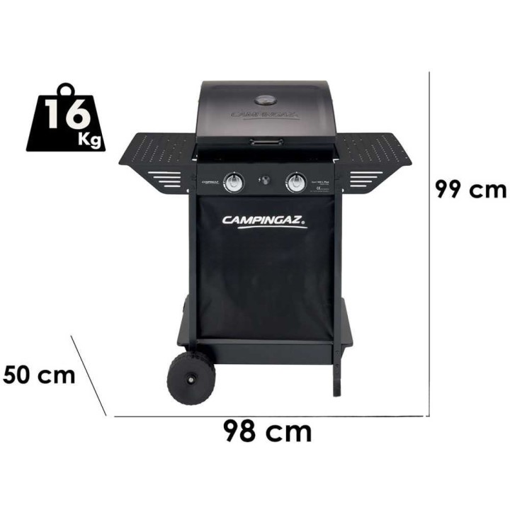 Campingaz Xpert 100 L Plus Rocky kaasugrilli, 2 poltinta