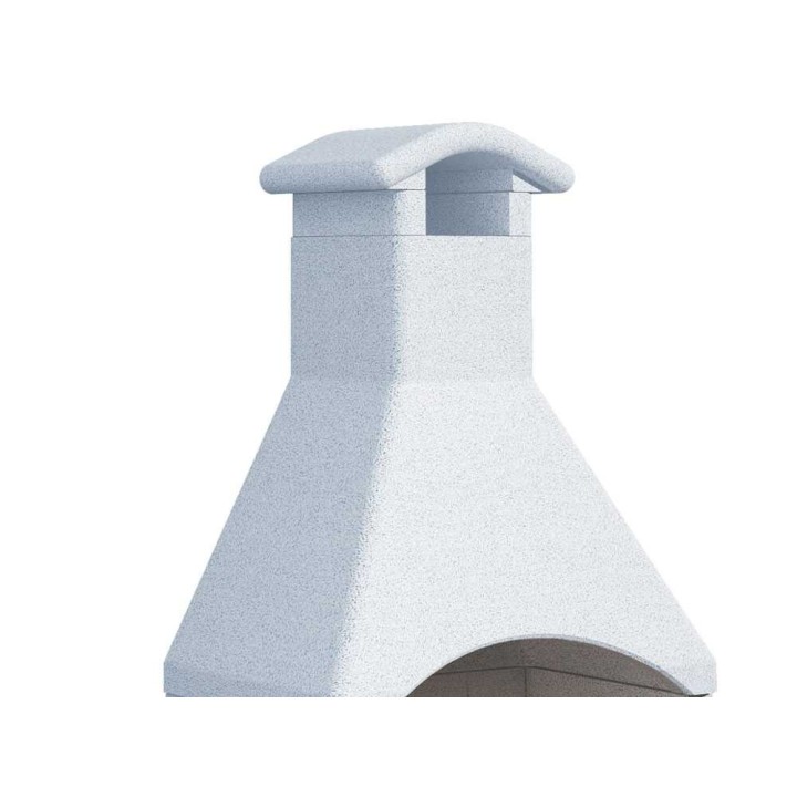 Linea VZ Portorotondo ulkogrilli, puu- ja hiilikäyttöinen, 74 × 40 cm
