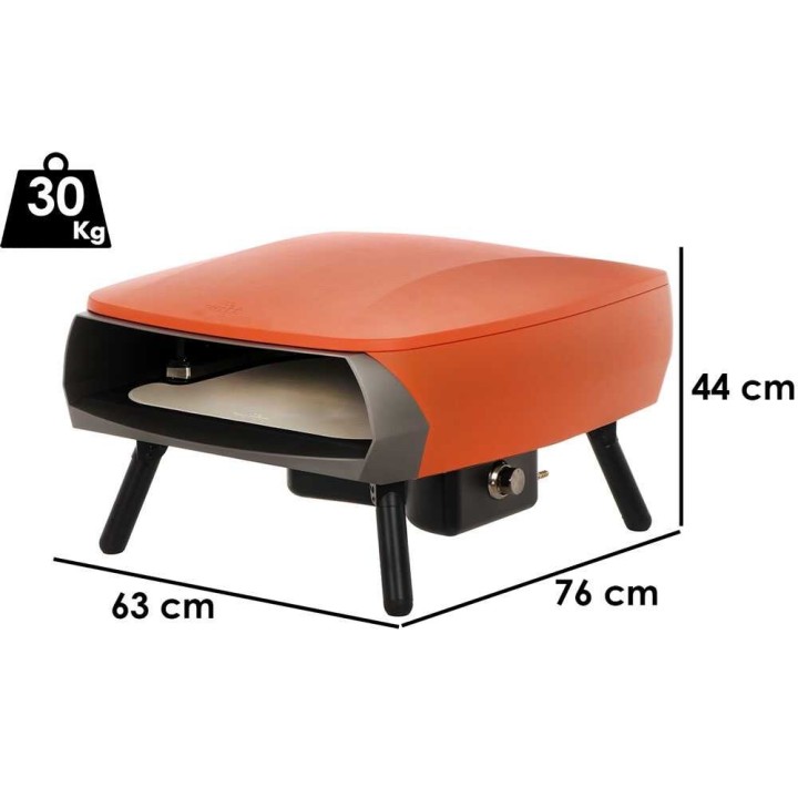 Witt Etna Fermo oranssi kaasukäyttöinen pizzauuni, 8,5 kW