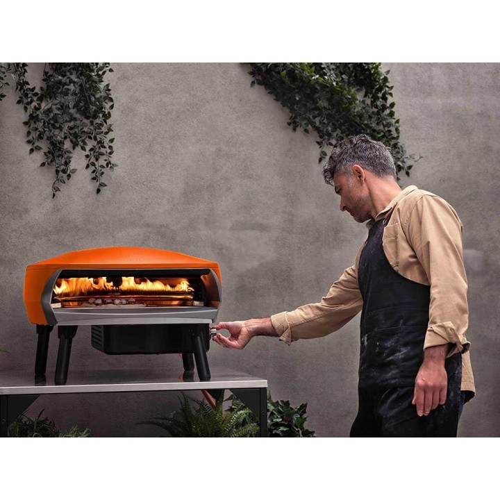 Witt Etna Fermo oranssi kaasukäyttöinen pizzauuni, 8,5 kW