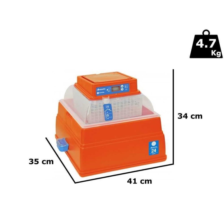 Novital Covatutto 54 Digitale -haudontakone, 105 W, 230 V
