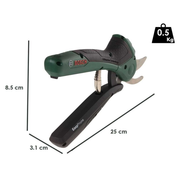 Bosch EasyPrune AssistCut sähköoksasakset, 25 mm, 3,7 V, 2 Ah