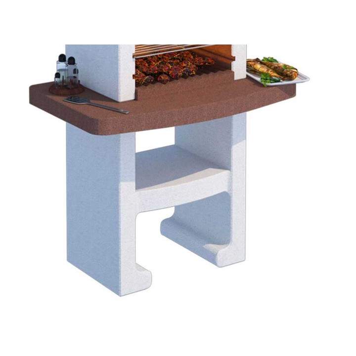 Linea VZ Grado muurattu hiiligrilli, 45 × 33 cm, 1 485 cm²