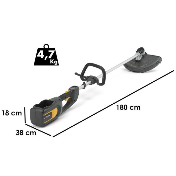 Stiga BC 700e akkuraivaussaha, 500 W, 48 V, ilman akkua ja laturia