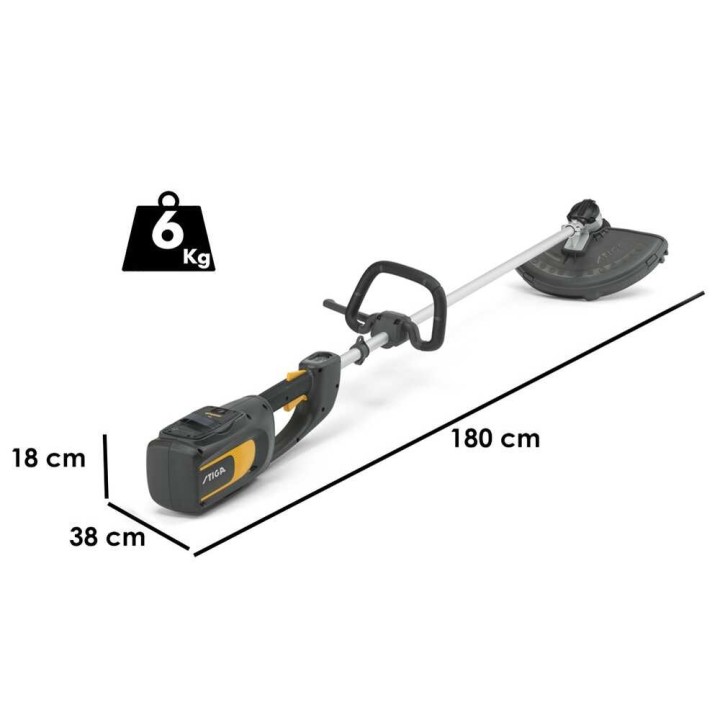 Stiga BC 700e akkuraivaussaha, 48 V, 4 Ah, 500 W