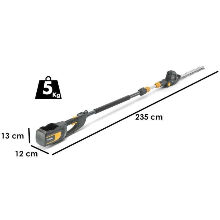 Stiga PH 700e akkukäyttöinen pensasleikkuri, 50 cm, 450 W, 48 V, ilman akkua ja laturia