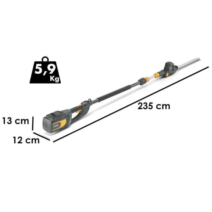Stiga PH 700e akkupensasleikkuri, 48 V, 450 W, 50 cm, akku ja laturi