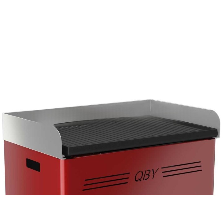 Linea VZ QBY rosso pellettigrilli, pirolöttinen palaminen, 60 × 38 cm, 35 kg