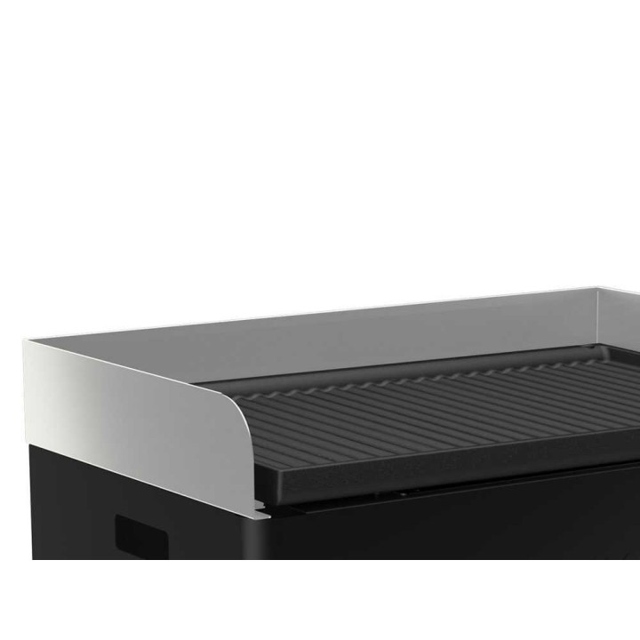 Linea VZ QBY nero pellettigrilli, 60 × 38 cm, pirolüüsi, kuljetuskahva