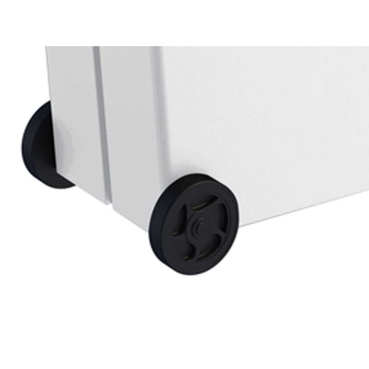 Linea VZ Party bianco pellettigrilli, 60 × 38 cm, pyörillä