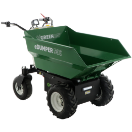 GreenBay eDUMPER 500 akkukäyttöinen dumper kottikärry 48 V 500 kg
