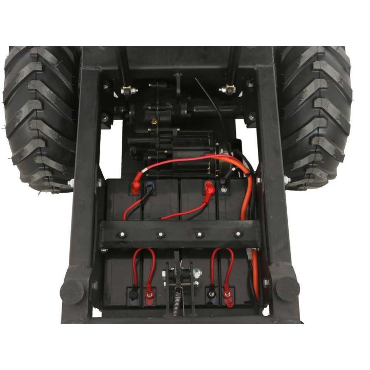 GreenBay eDUMPER 500 akkukäyttöinen dumper-kottikärry, 48 V, 500 kg