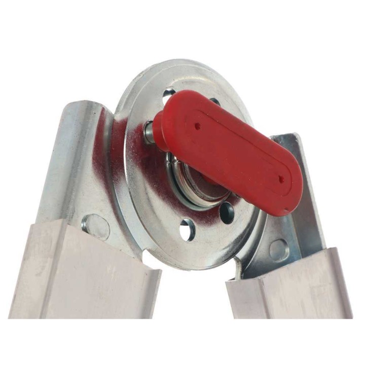 S.T.P. New Red A20NR teleskooppitikas, 2 × 8 askelmaa, 3,90 m, alumiini