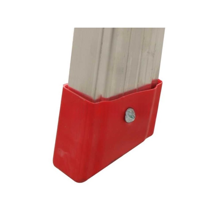 S.T.P. New Red A20NR teleskooppitikas, 2 × 8 askelmaa, 3,90 m, alumiini