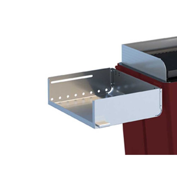 Linea VZ Party pellettigrilli, punainen, 60 × 38 cm paistolevy