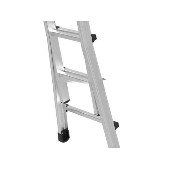 Marchetti Black 44 teleskooppitikas, 2 × 8 askelmaa, alumiini, 150 kg